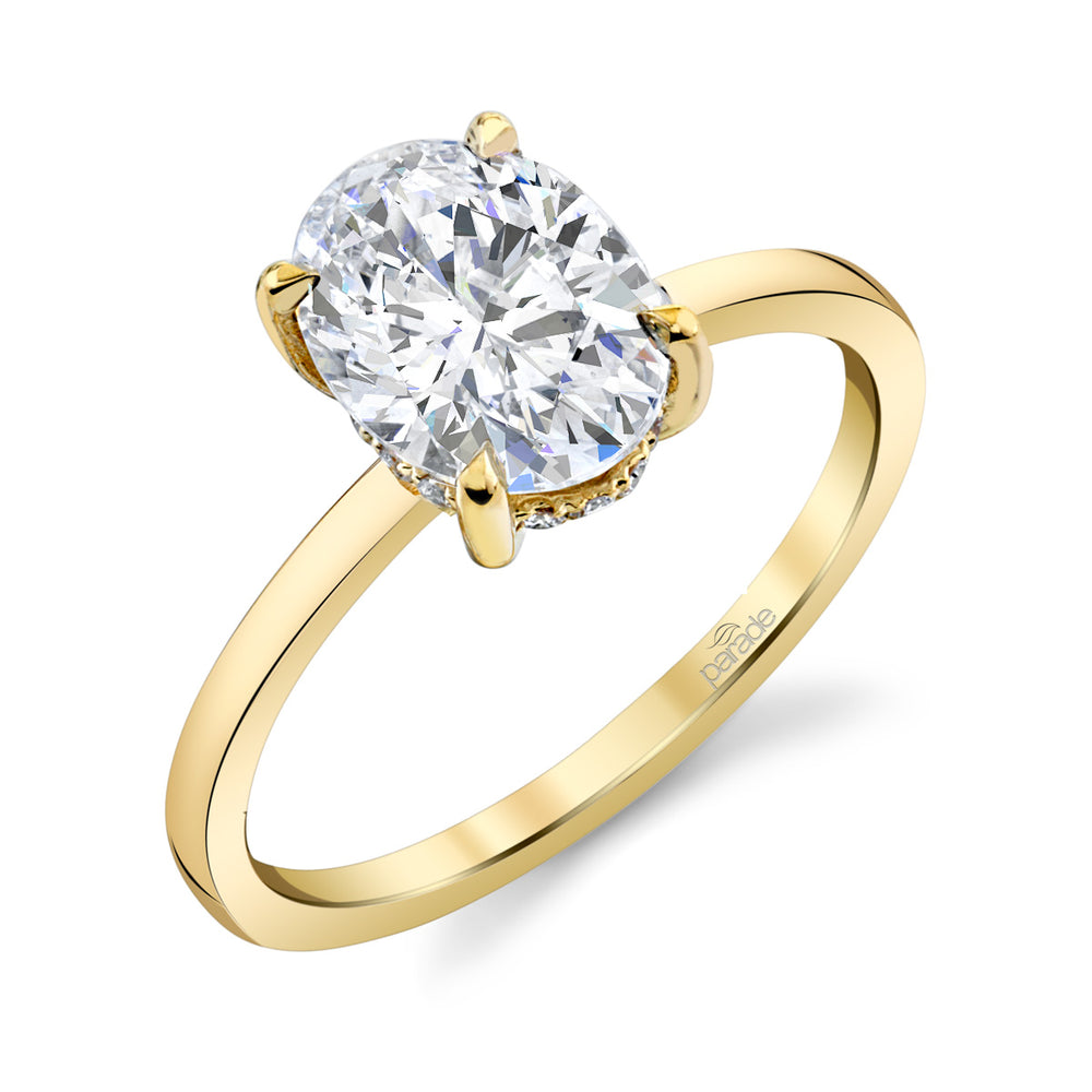 Oval Diamond Engagement Ring