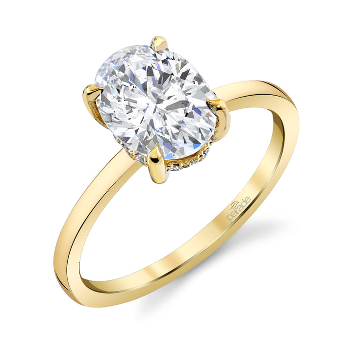 Oval Diamond Engagement Ring