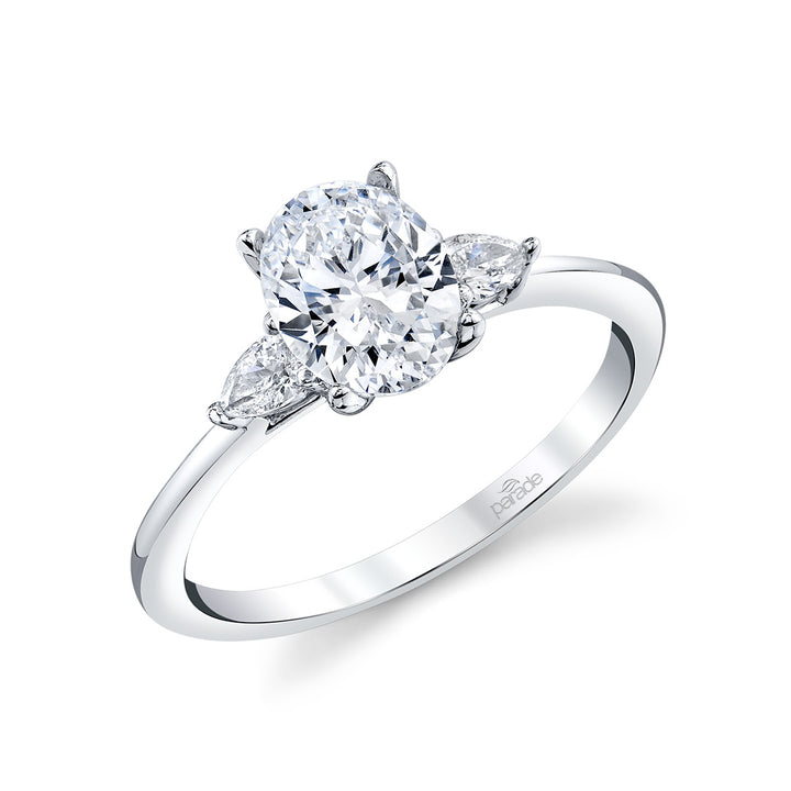 Pear-Shaped Diamond Engagement Ring