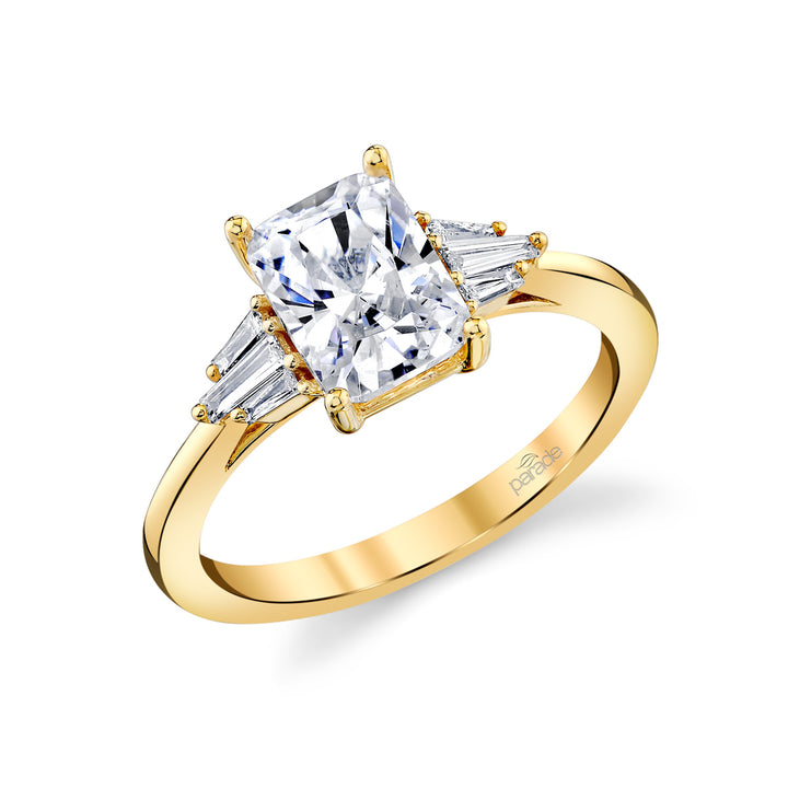 Emerald-Cut Engagement Ring