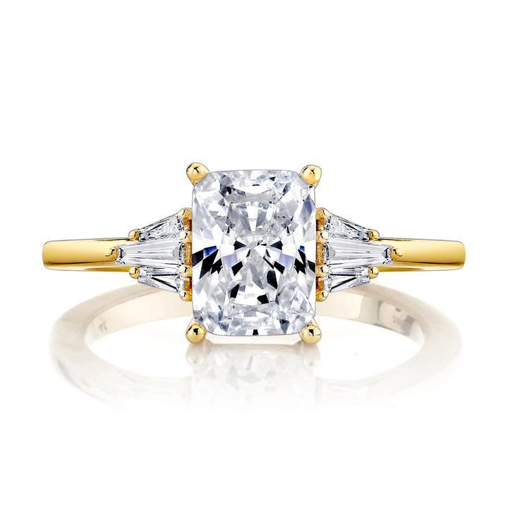 Emerald-Cut Engagement Ring