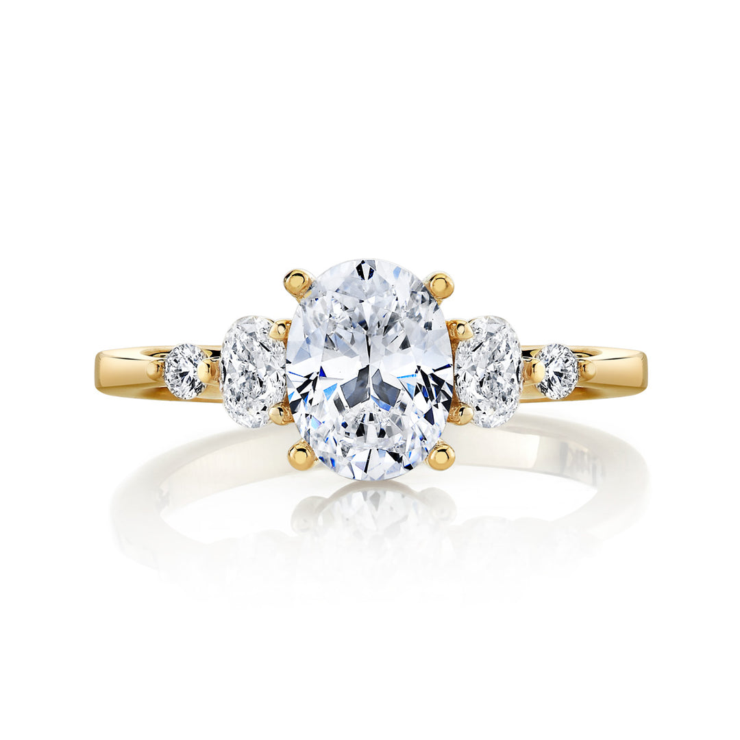 Oval Engagement Ring