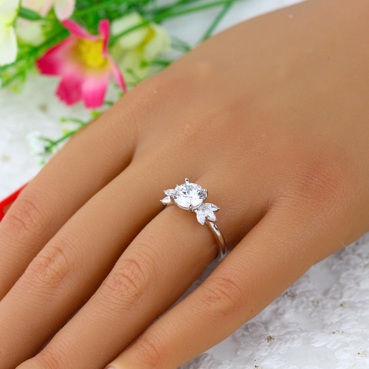 Marquise Diamond Engagement Ring