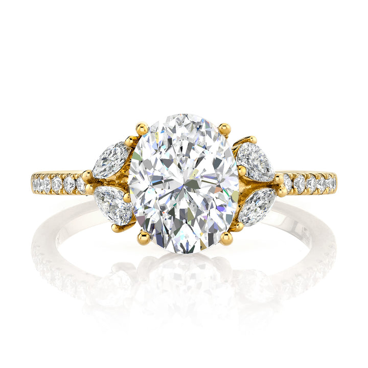 Marquise Diamond Engagement Ring