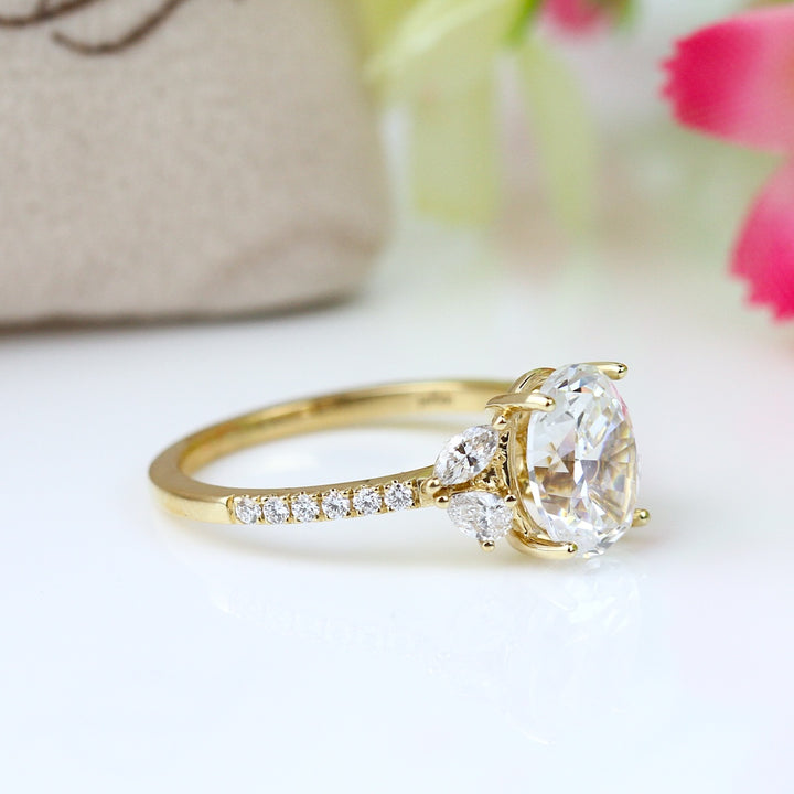 Marquise Diamond Engagement Ring