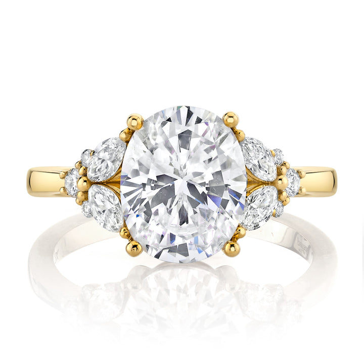 Marquise Diamond Engagement Ring