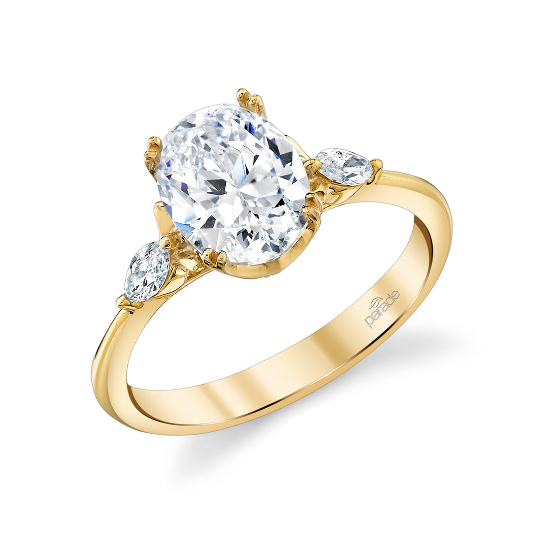 Oval Diamond Engagement Ring