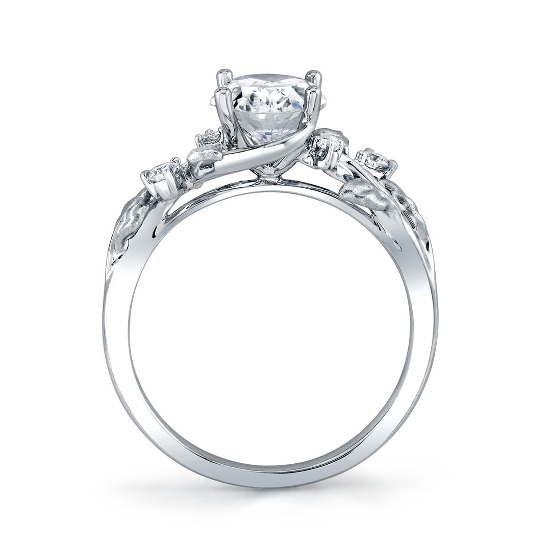 Oval Diamond Engagement Ring