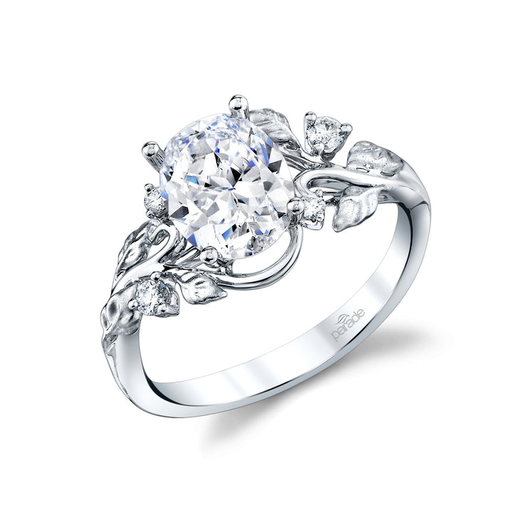 Oval Diamond Engagement Ring