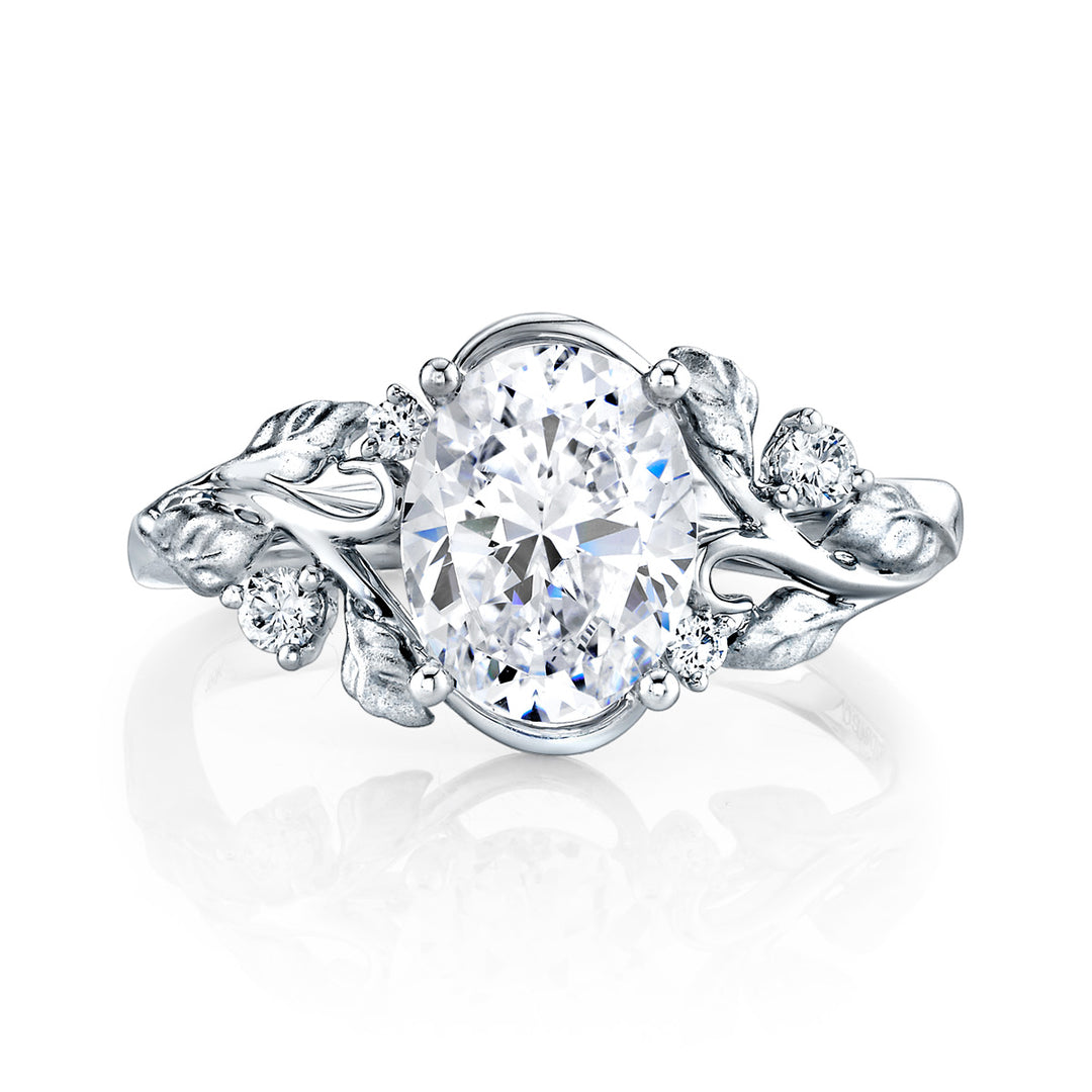 Oval Diamond Engagement Ring
