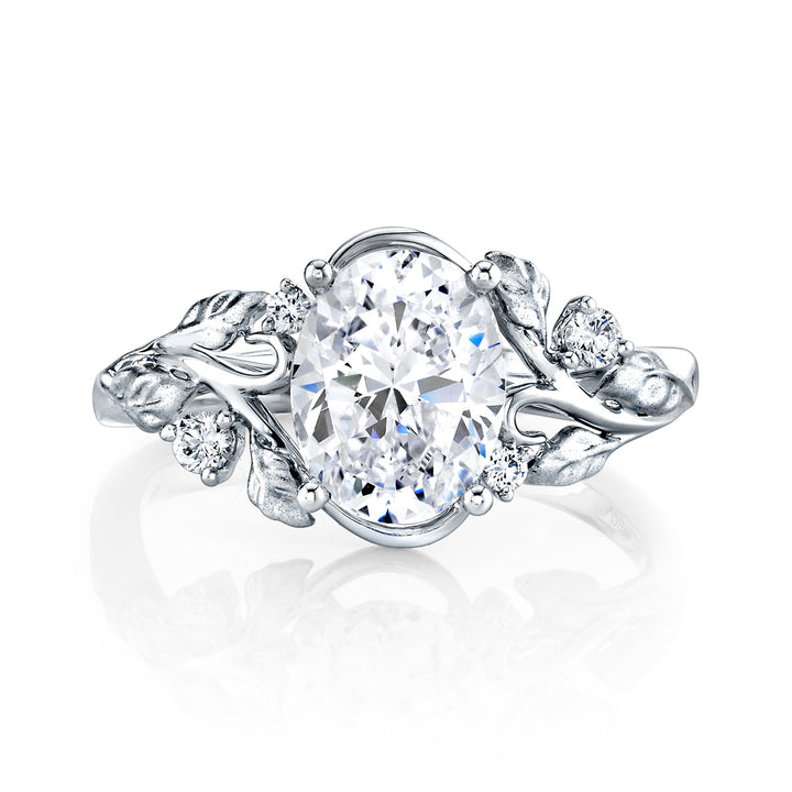 Oval Diamond Engagement Ring