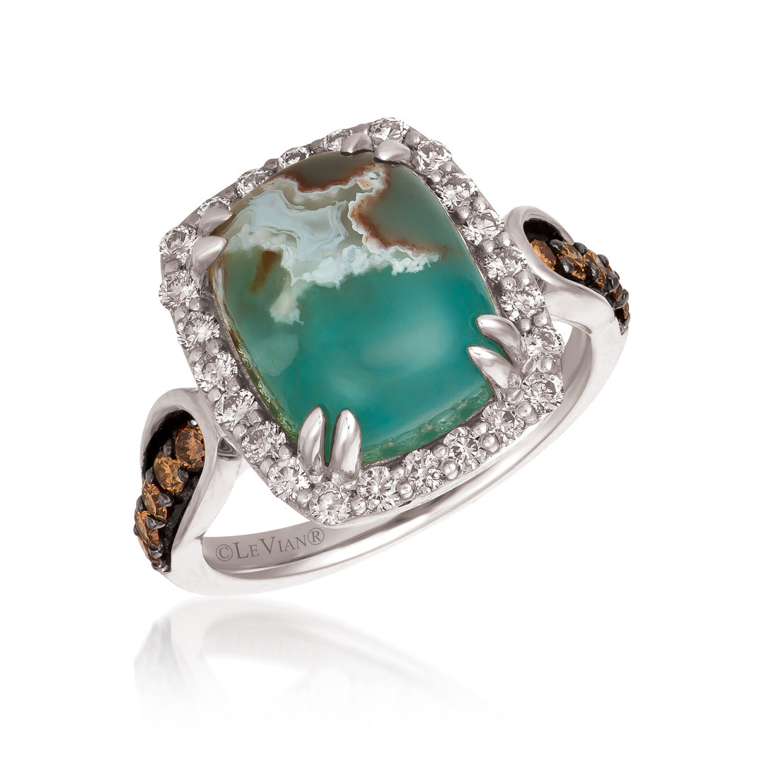 Vanilla Gold®Peacock Aquaprase™RING