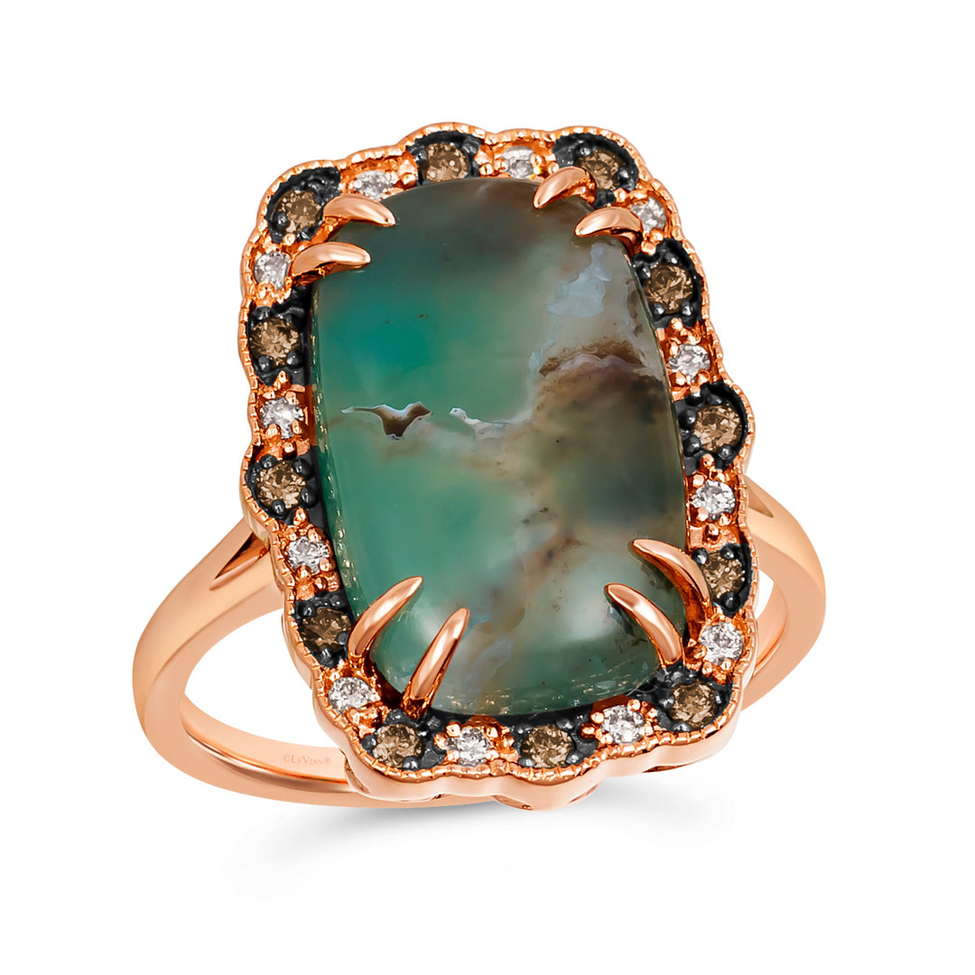 Strawberry Gold®Peacock Aquaprase™RING