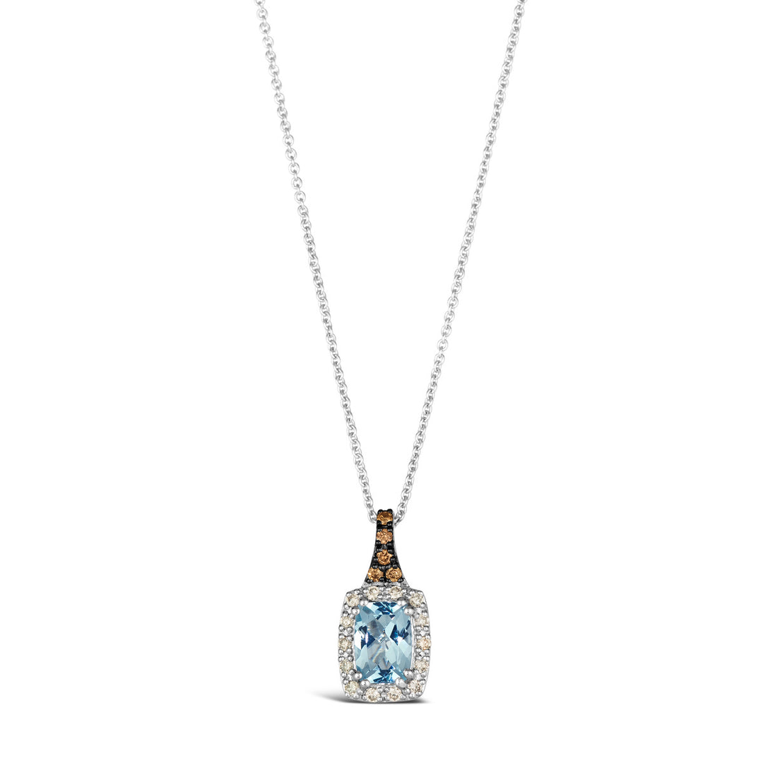 Vanilla Gold®Sea Blue Aquamarine®PENDANT