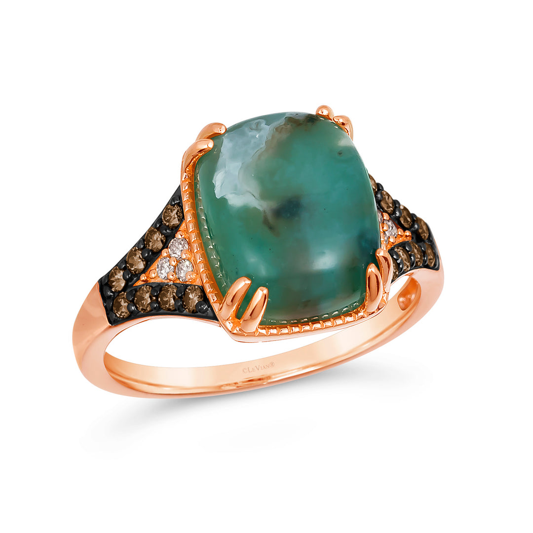 Strawberry Gold®Peacock Aquaprase™RING