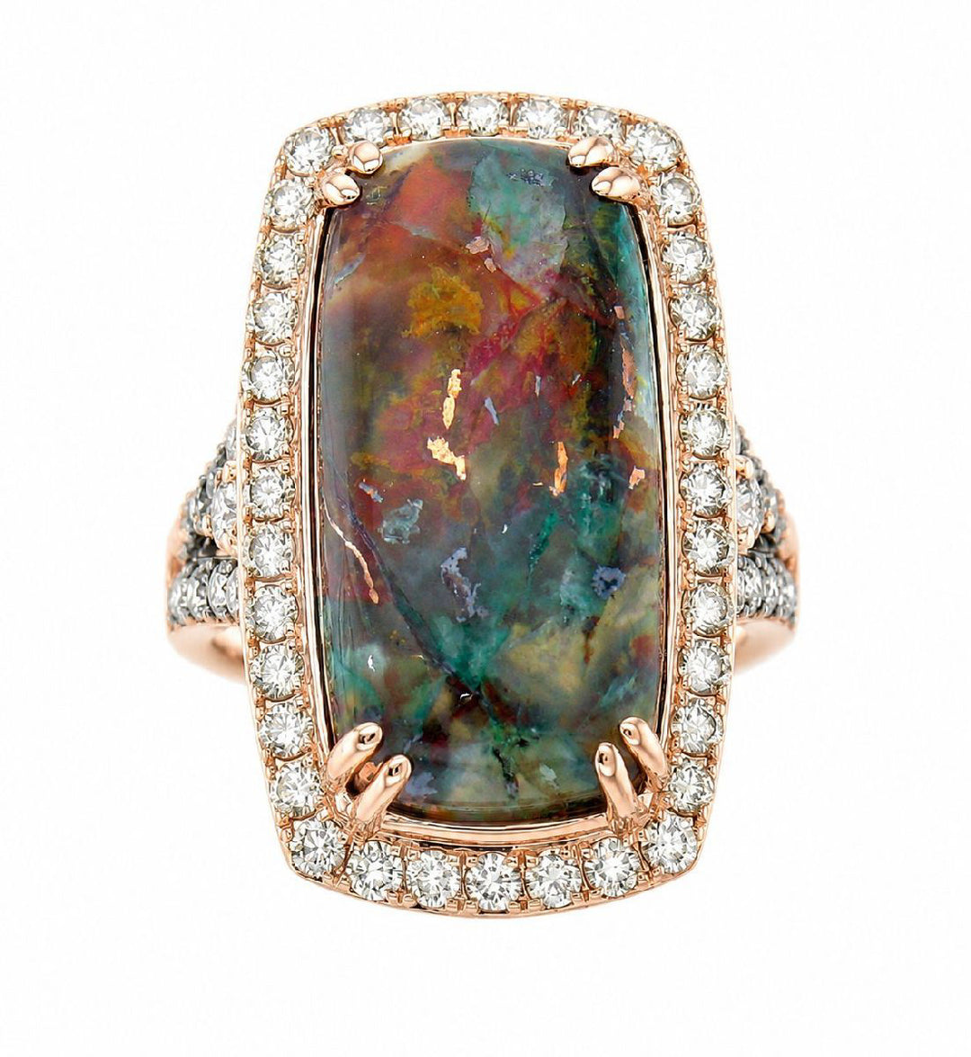 Strawberry Gold®Chocolate Aquadite™RING