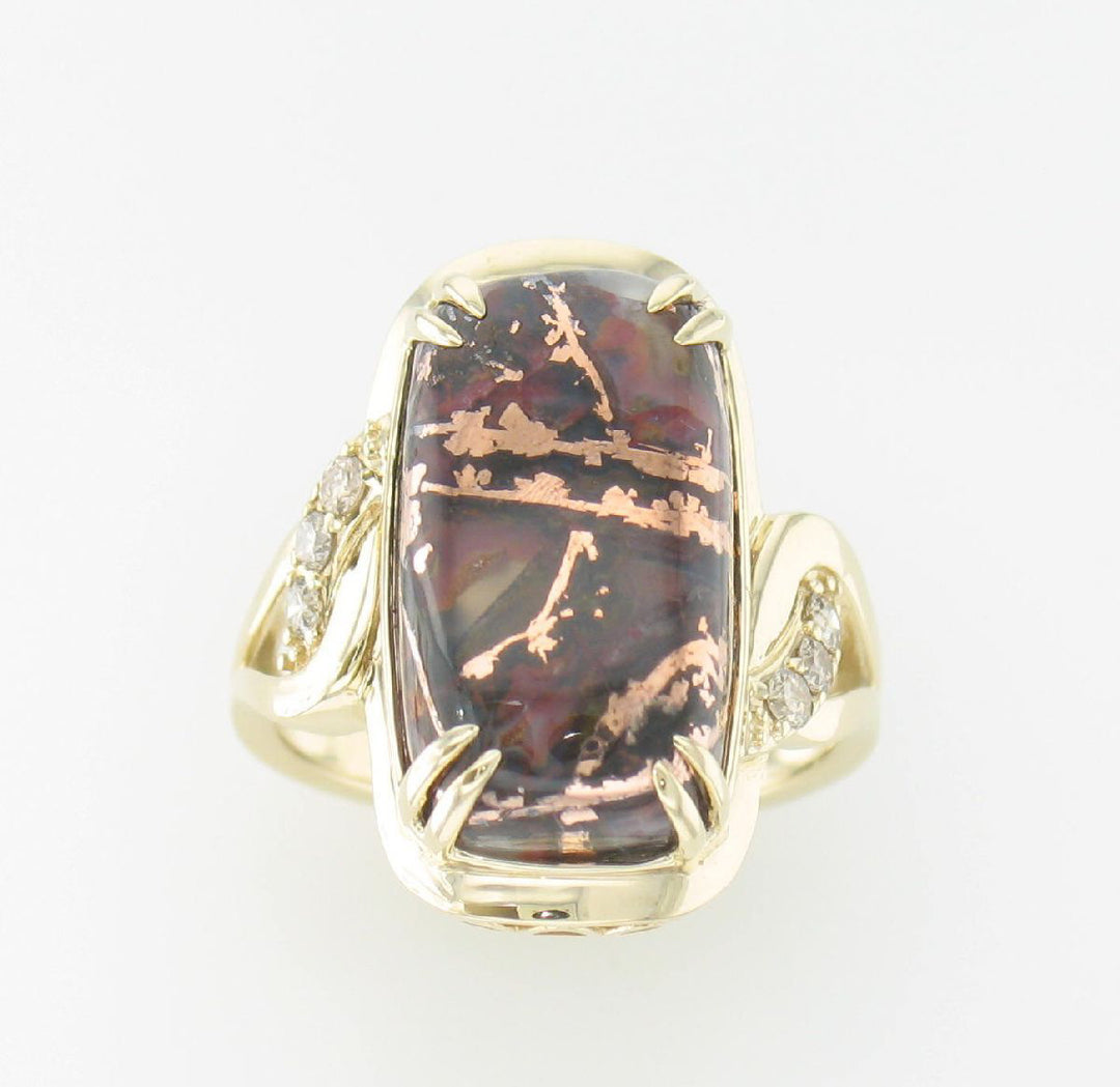 Honey Gold™Chocolate Aquadite™RING