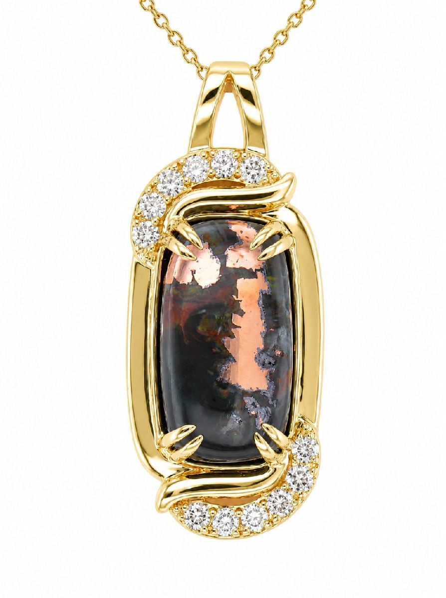 Honey Gold™Chocolate Aquadite™PENDANT