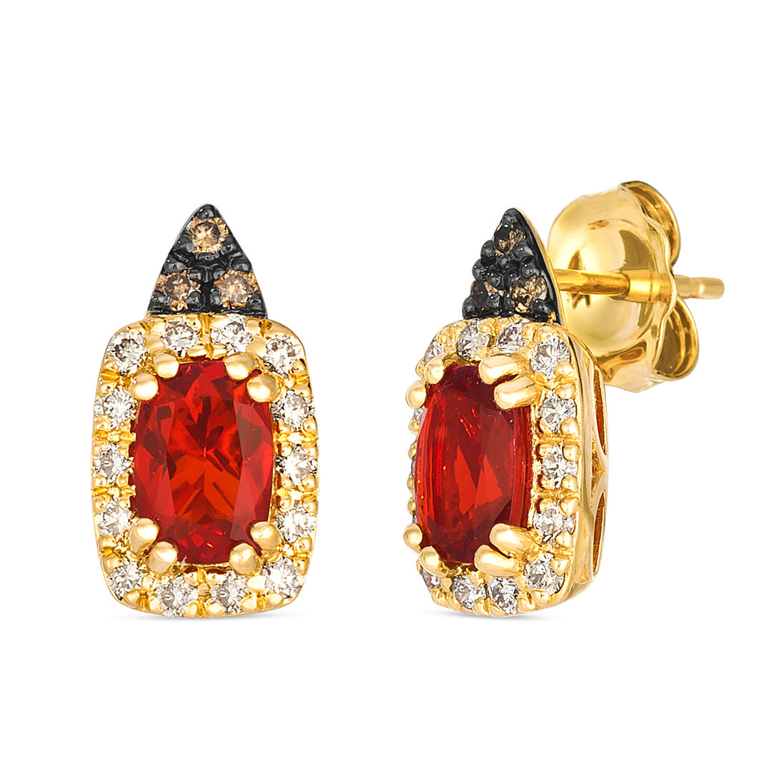 Honey Gold™Neon Tangerine Fire Opal®EARRINGS