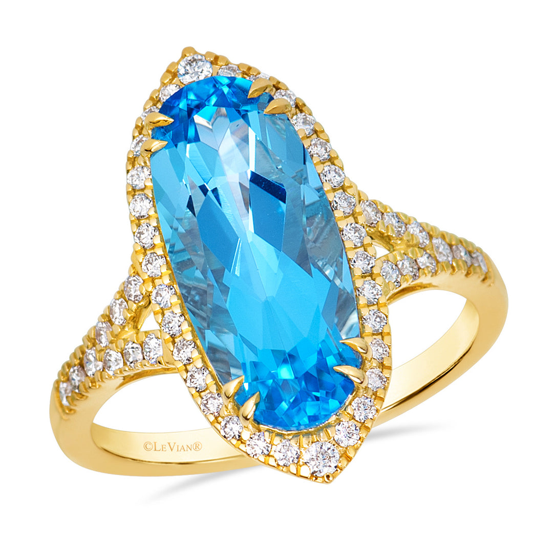Honey Gold™Ocean Blue Topaz™RING