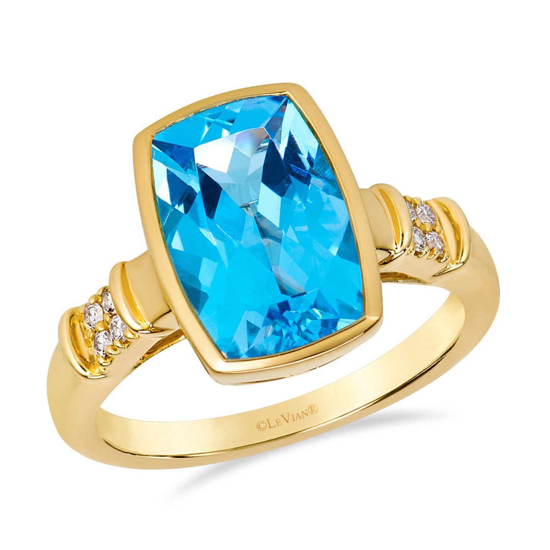 Honey Gold™Ocean Blue Topaz™RING