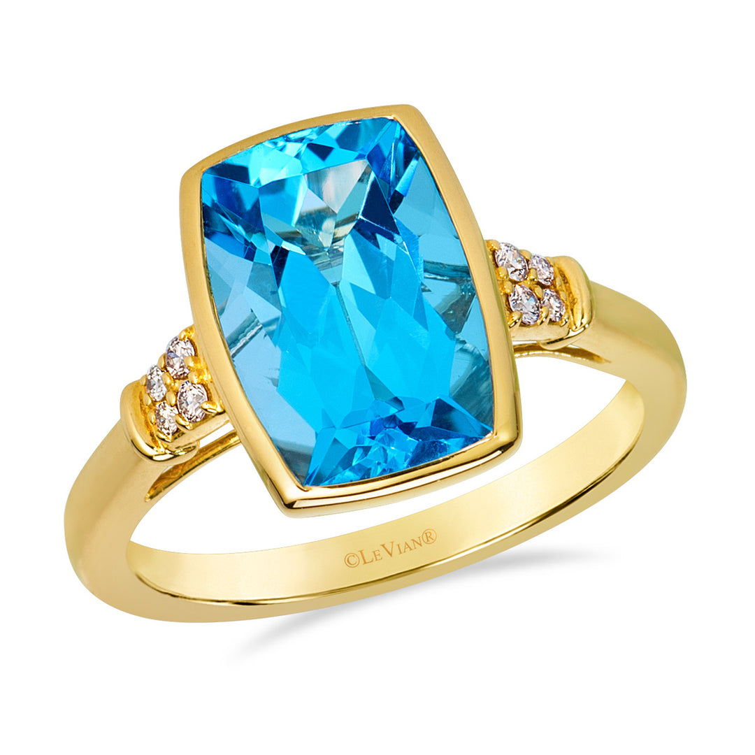 Honey Gold™Ocean Blue Topaz™RING
