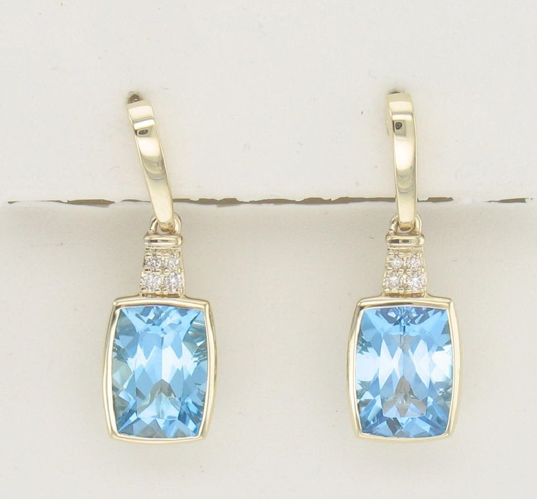 Honey Gold™Ocean Blue Topaz™EARRINGS