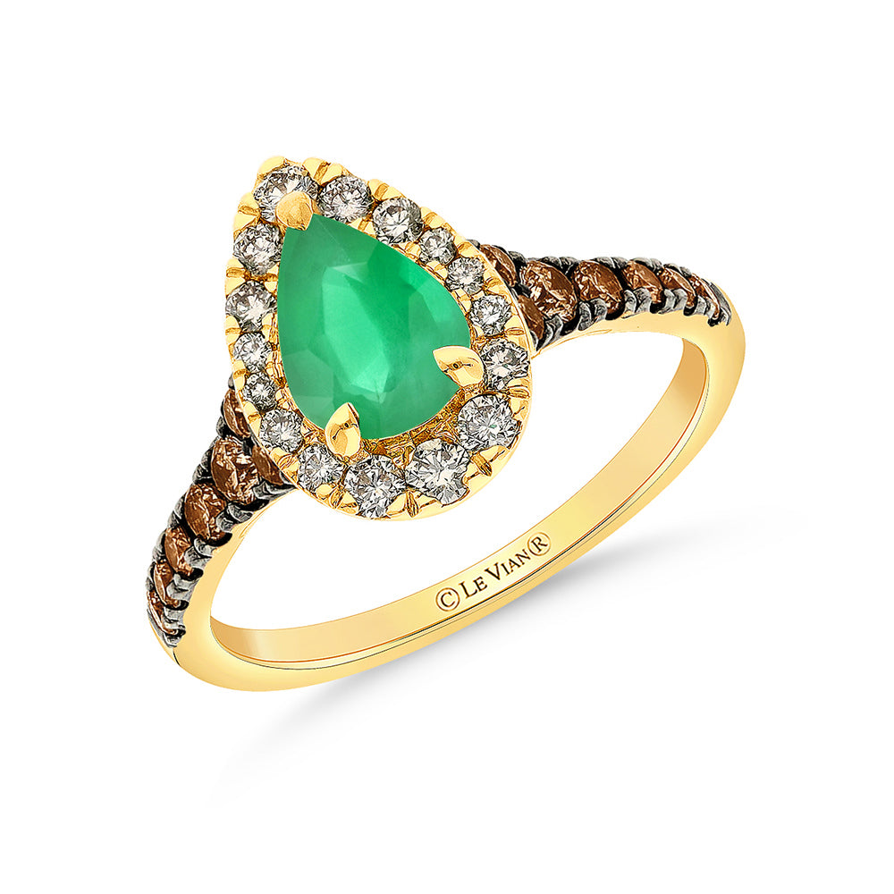Honey Gold™Costa Smeralda Emeralds™RING