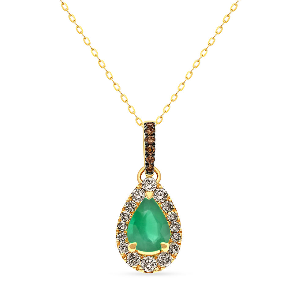 Honey Gold™Costa Smeralda Emeralds™PENDANT