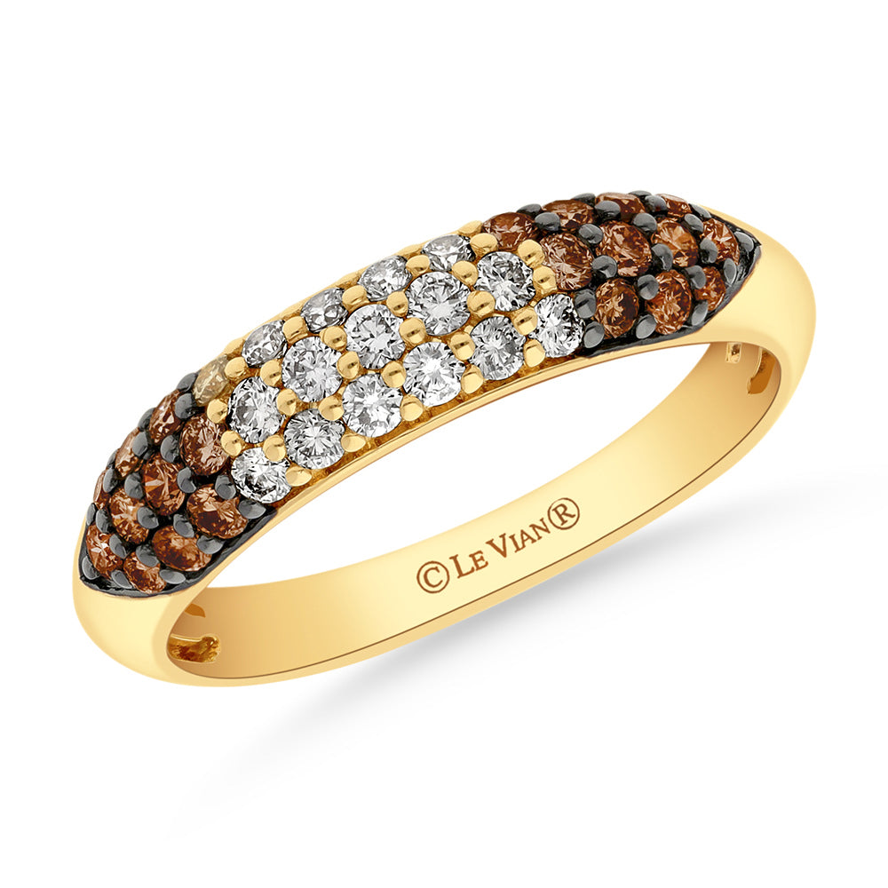 Honey Gold™Chocolate Diamonds®RING