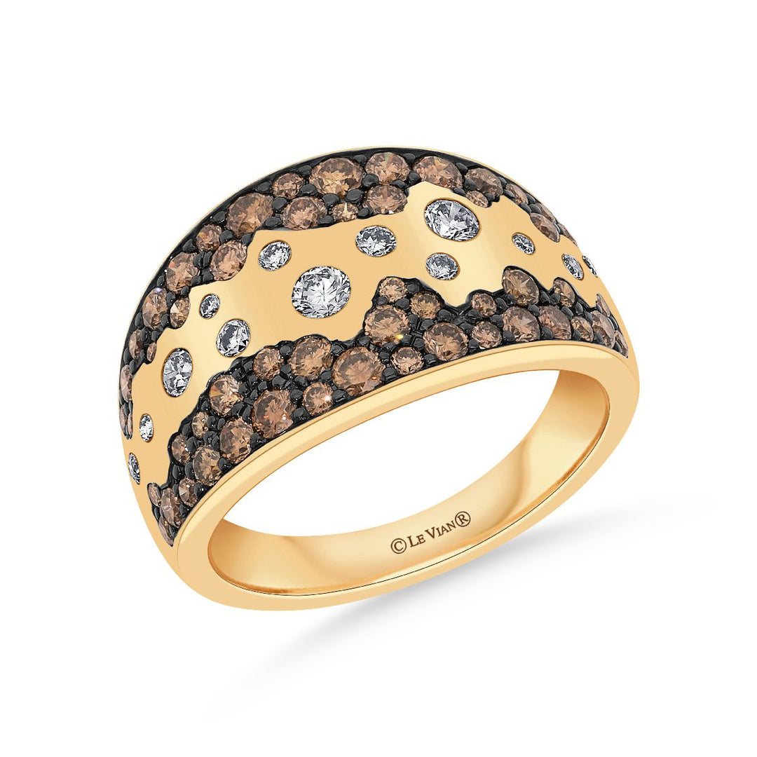 Honey Gold™Chocolate Diamonds®RING