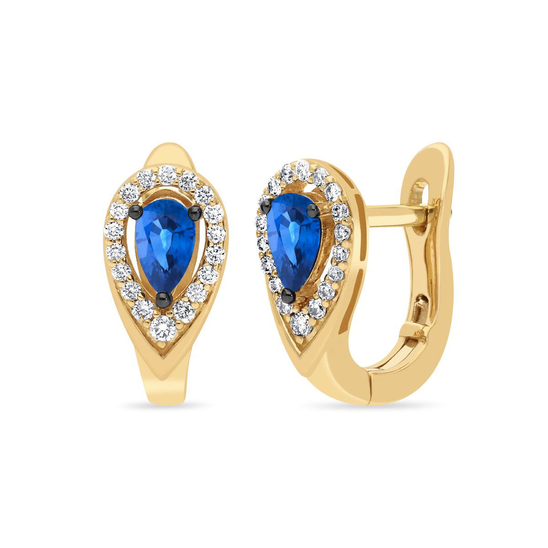 Honey Gold™Blueberry Sapphire™EARRINGS