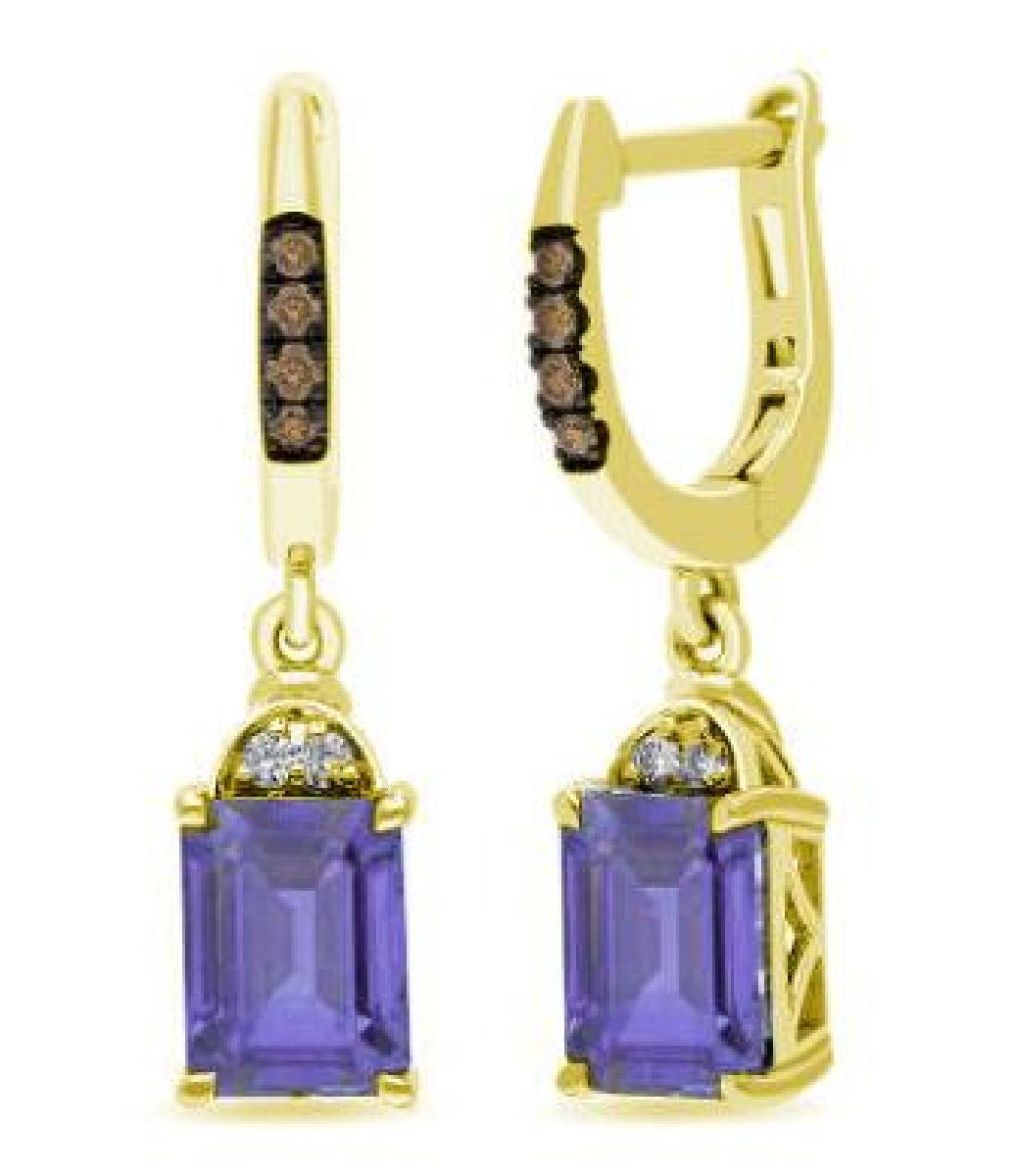 Honey Gold™Grape Amethyst™EARRINGS