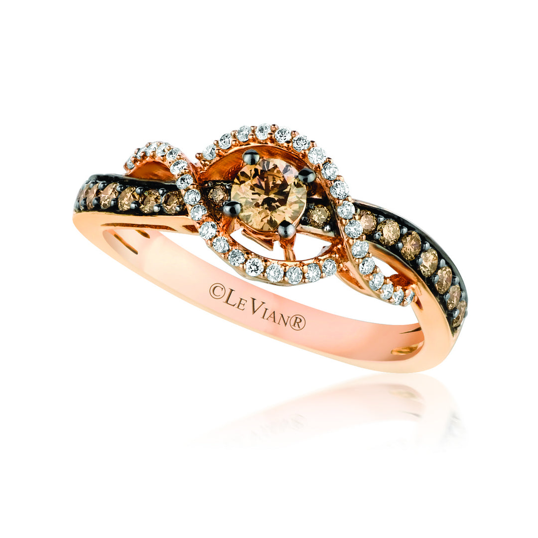 Strawberry Gold®Chocolate Diamonds®RING