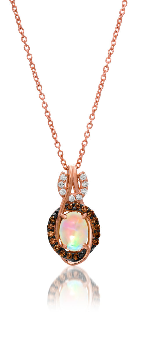 Strawberry Gold®Neopolitan Opal®PENDANT