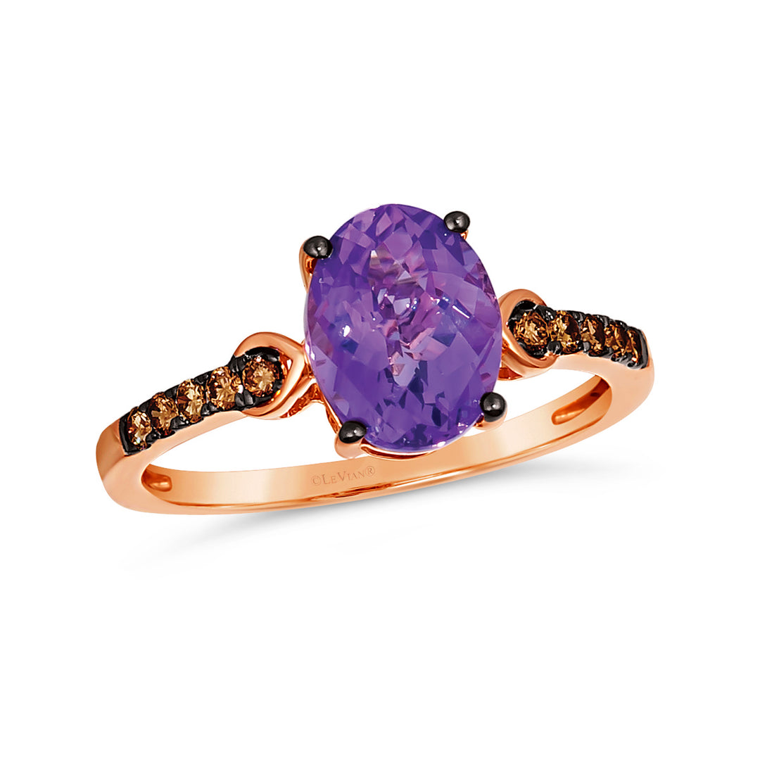 Strawberry Gold®Grape Amethyst™RING