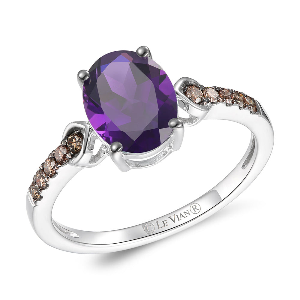 Vanilla Gold®Grape Amethyst™RING