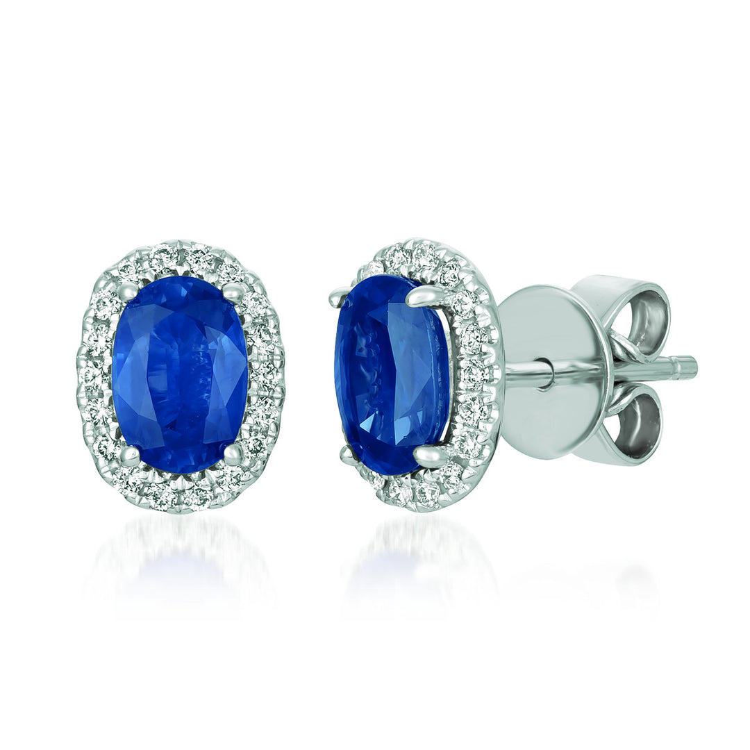Vanilla Gold®Blueberry Sapphire™EARRINGS