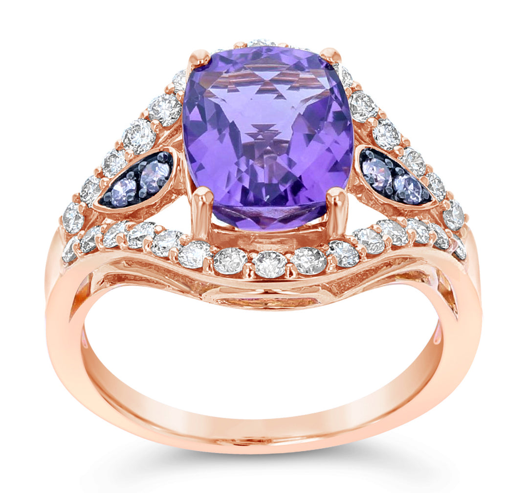 Strawberry Gold®Grape Amethyst™RING