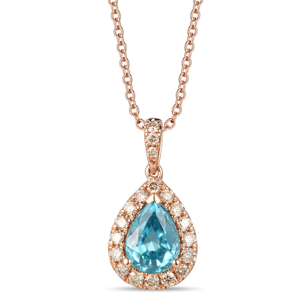 Strawberry Gold®Blueberry Zircon®PENDANT