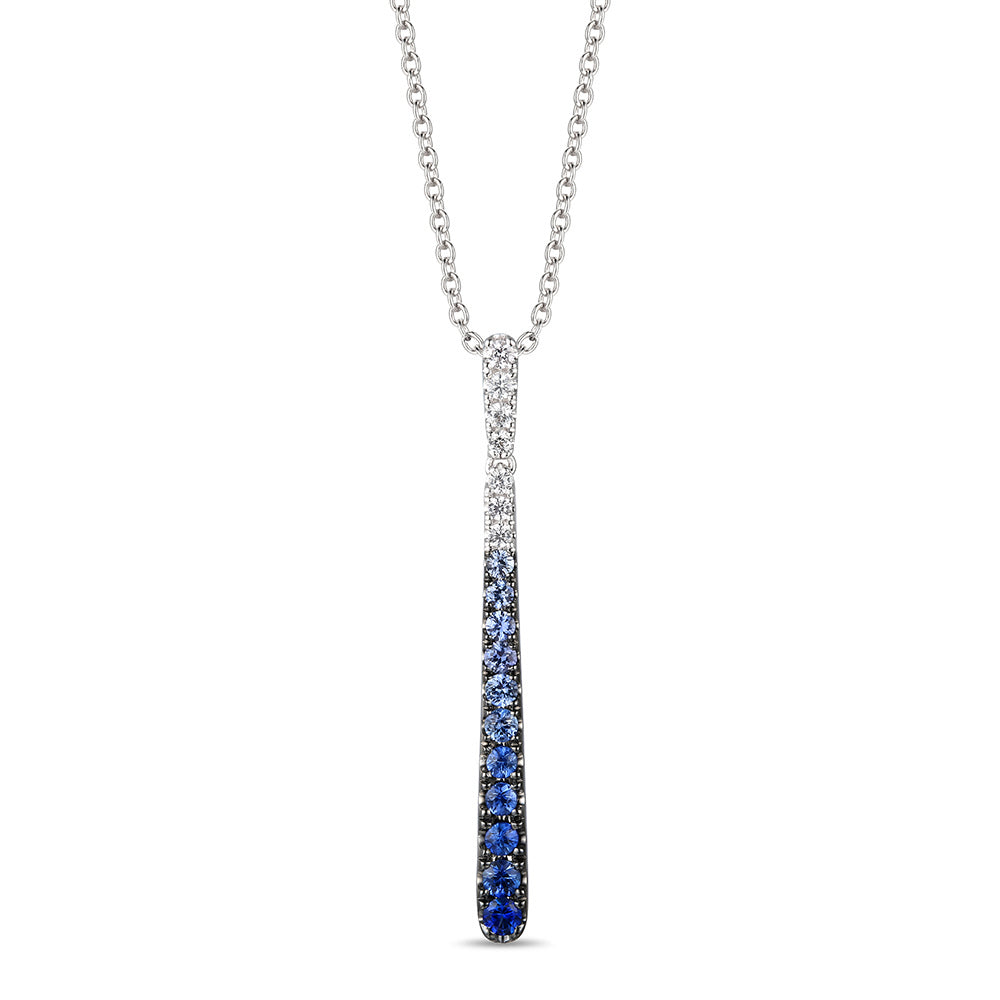 Vanilla Gold®Denim Ombré® SapphirePENDANT