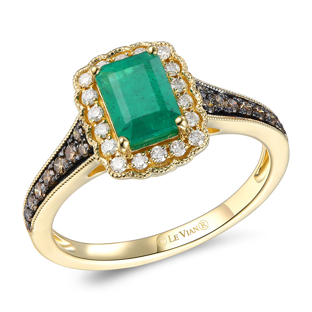 Honey Gold™Costa Smeralda Emeralds™RING