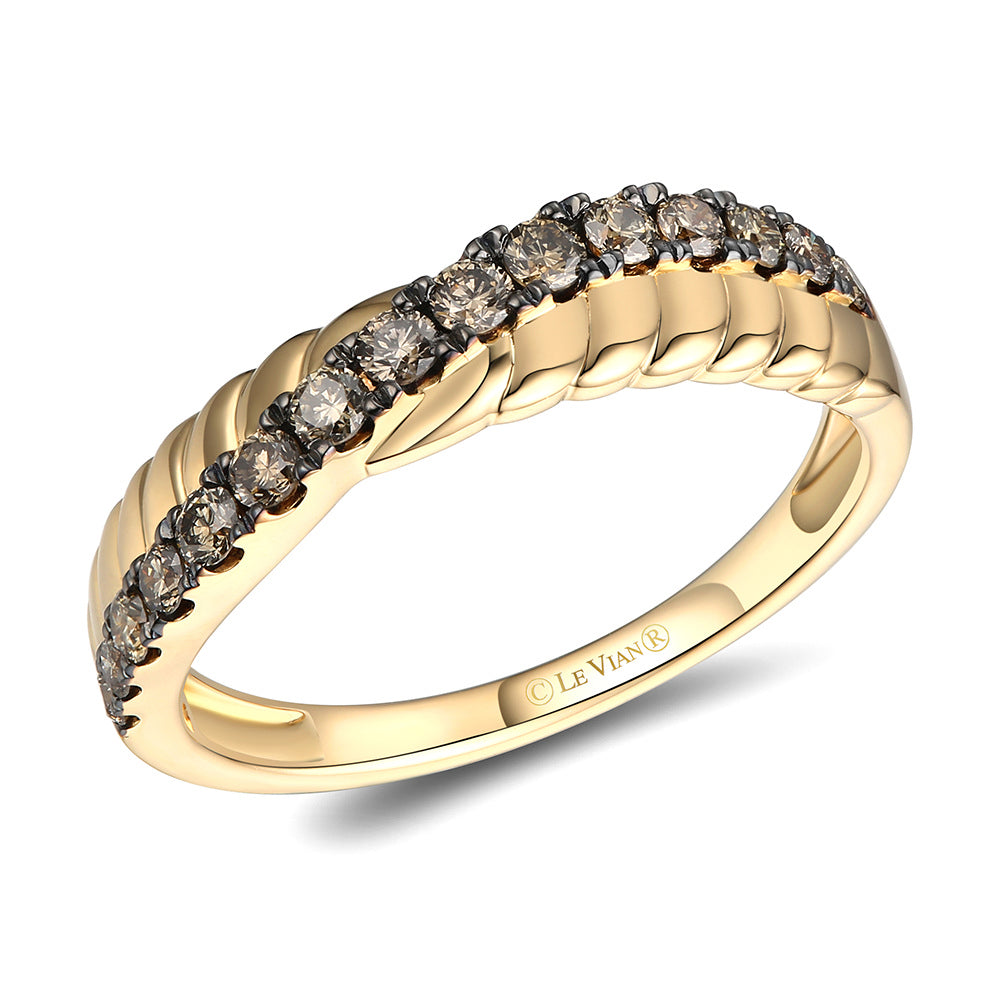 Honey Gold™Chocolate Diamonds®RING