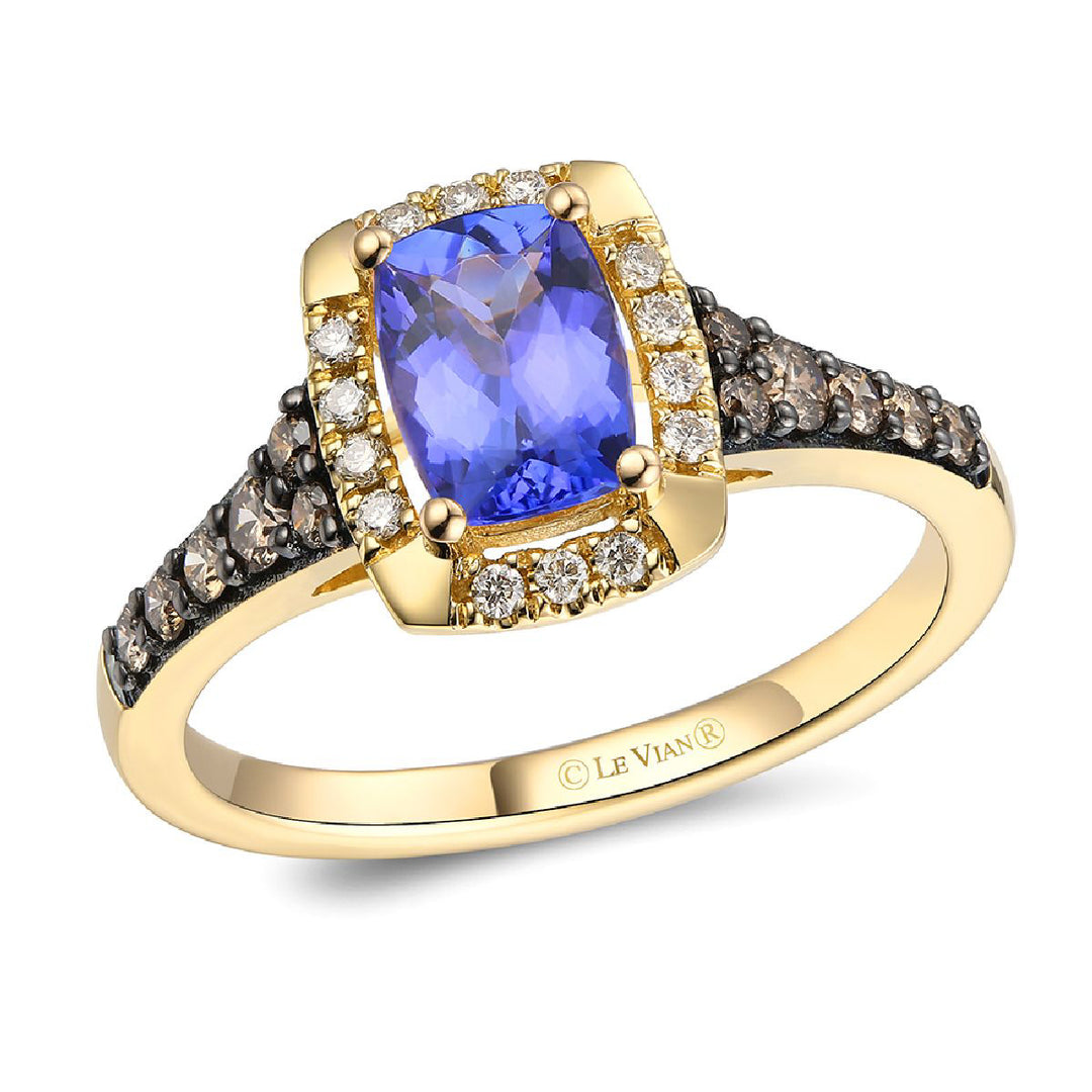Honey Gold™Blueberry Tanzanite®RING