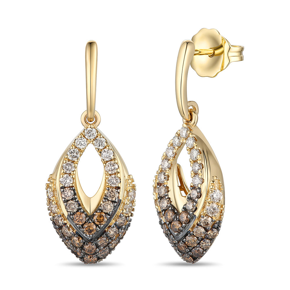 Honey Gold™Chocolate Ombré® DiamondsEARRINGS
