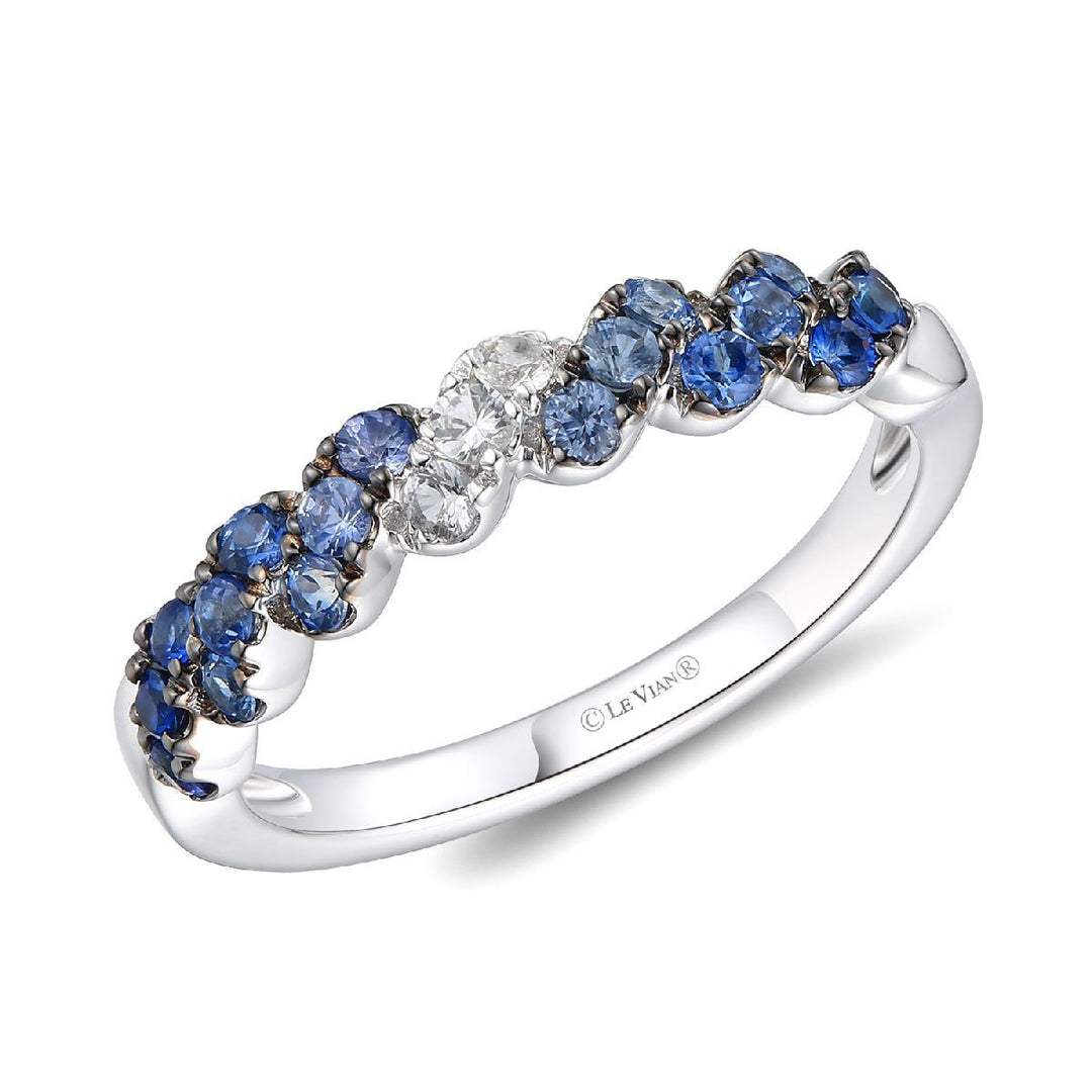 Vanilla Gold®Denim Ombré® SapphireRING