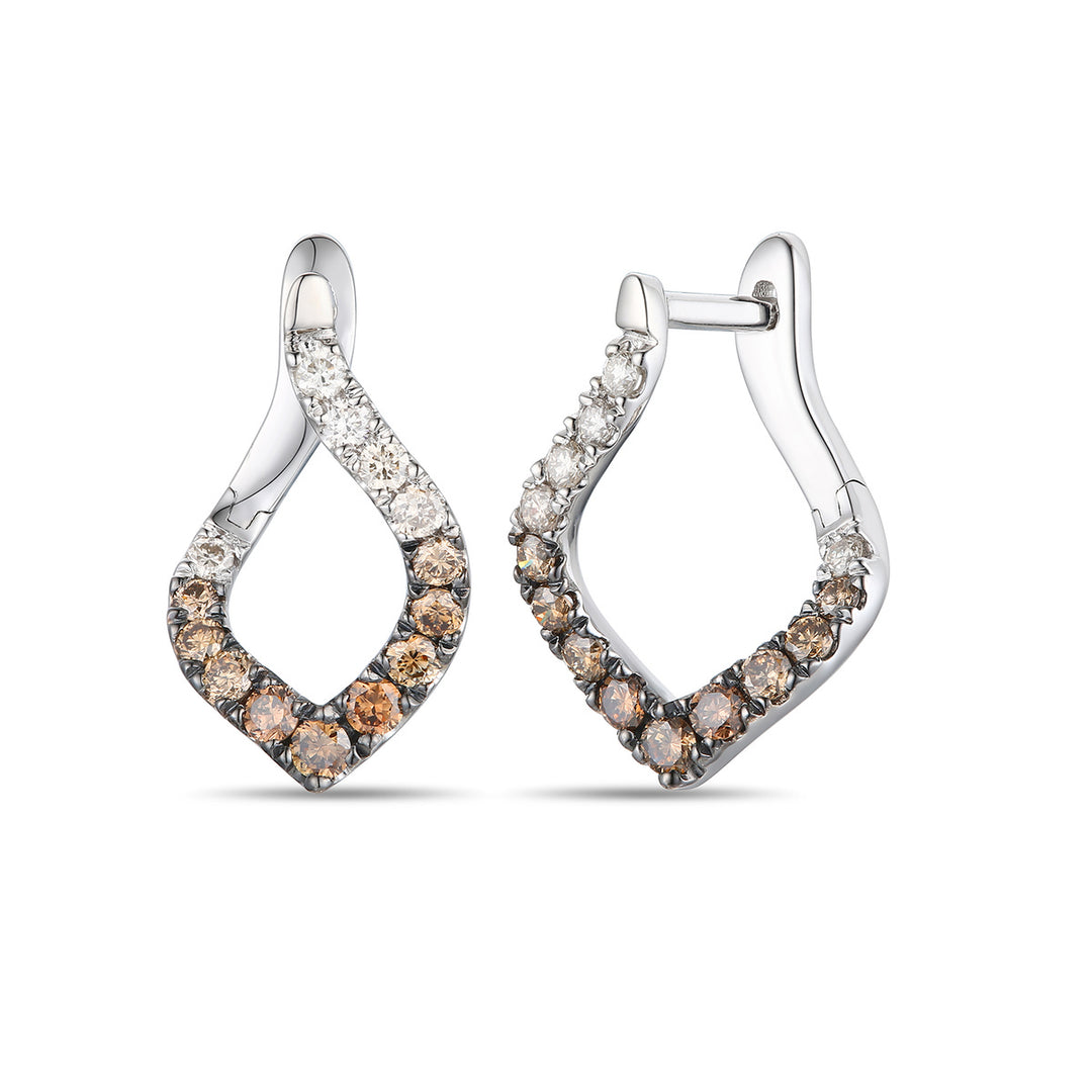Vanilla Gold®Chocolate Ombré® DiamondsEARRINGS