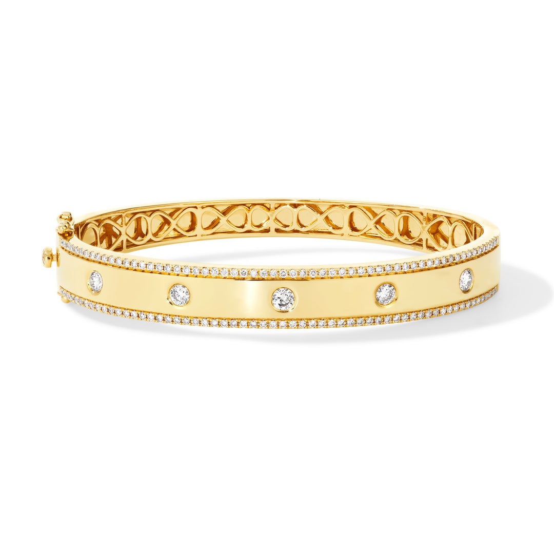 Honey Gold™Nude Diamonds™BANGLE