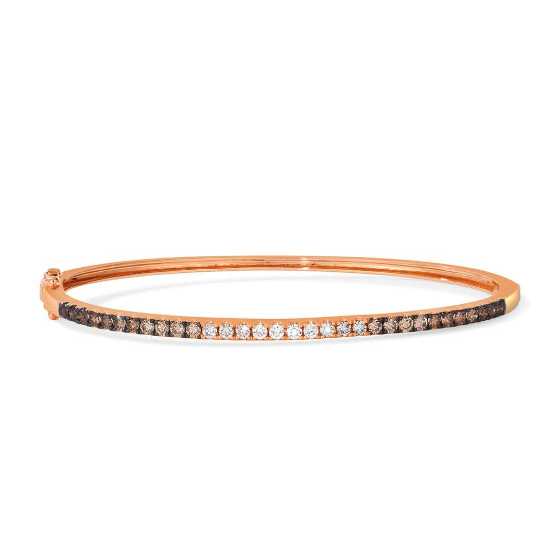 Strawberry Gold®Chocolate Ombré® DiamondsBANGLE