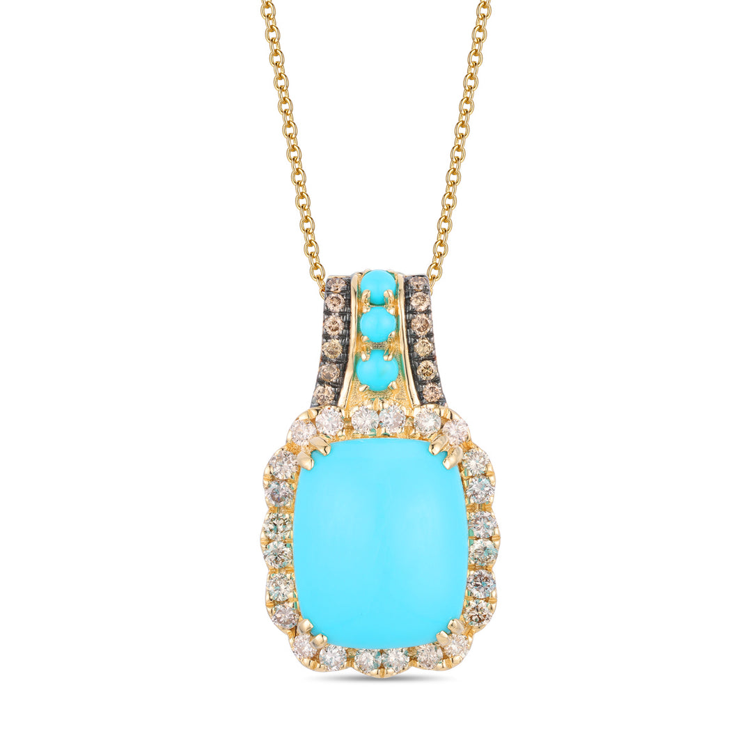 Honey Gold™Robins Egg Blue Turquoise™PENDANT